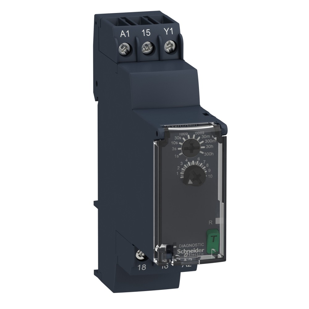 RELE TEMPORIZADOR AL TRABAJO 0.05S-300H 1NANC ZELIO RE22R1AMR