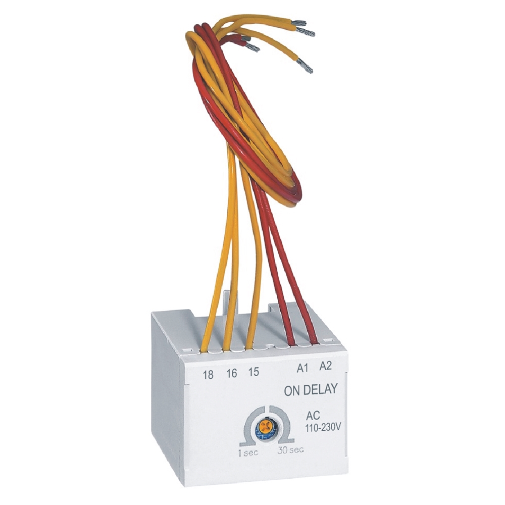 RELE TEMPORIZADOR AL TRABAJO 1-30S 110-230VAC 1NC 416871