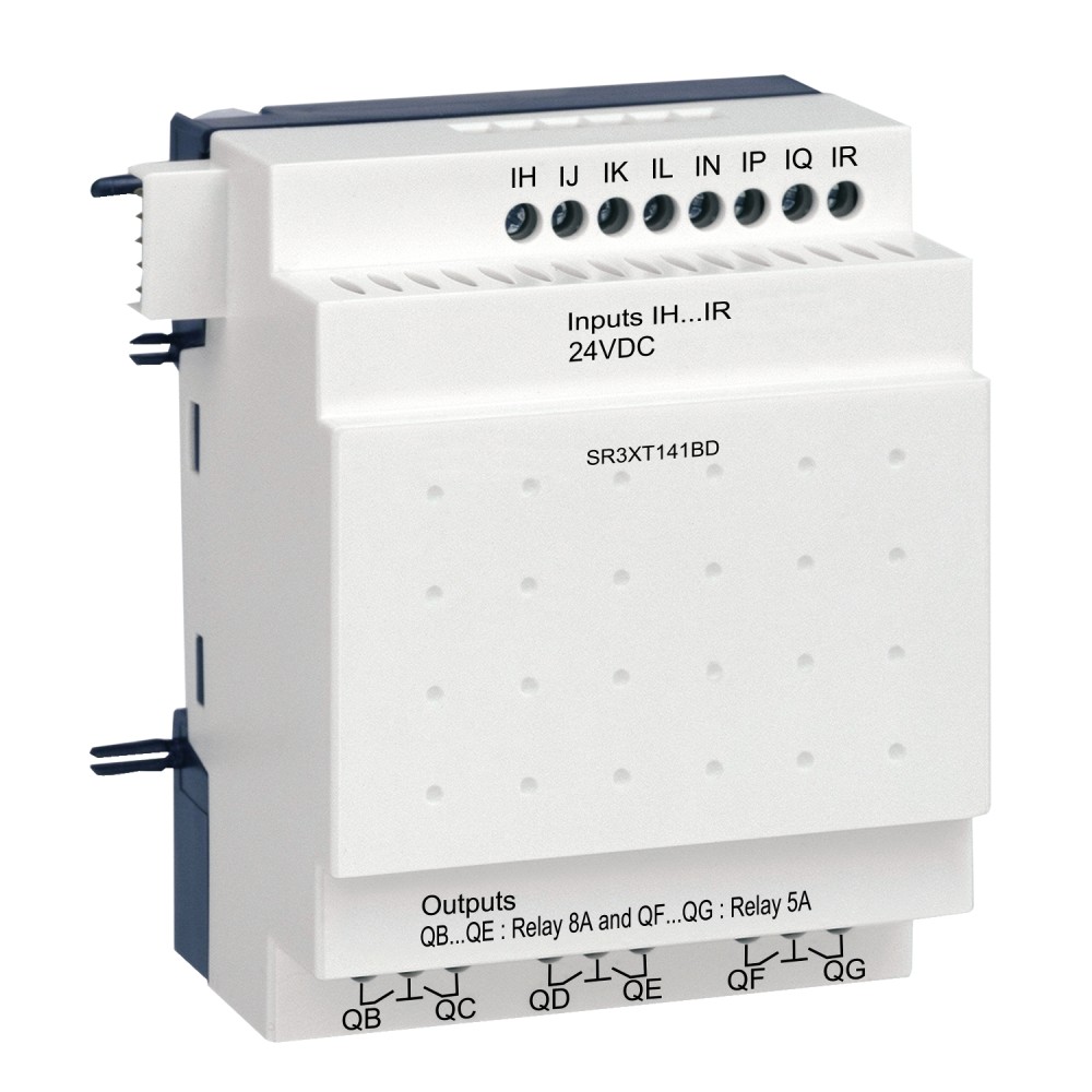 MODULO EXTENSION P/RELE INTELIGENTE SR3 ZELIO 14 E/S 24 VDC SR3XT141BD