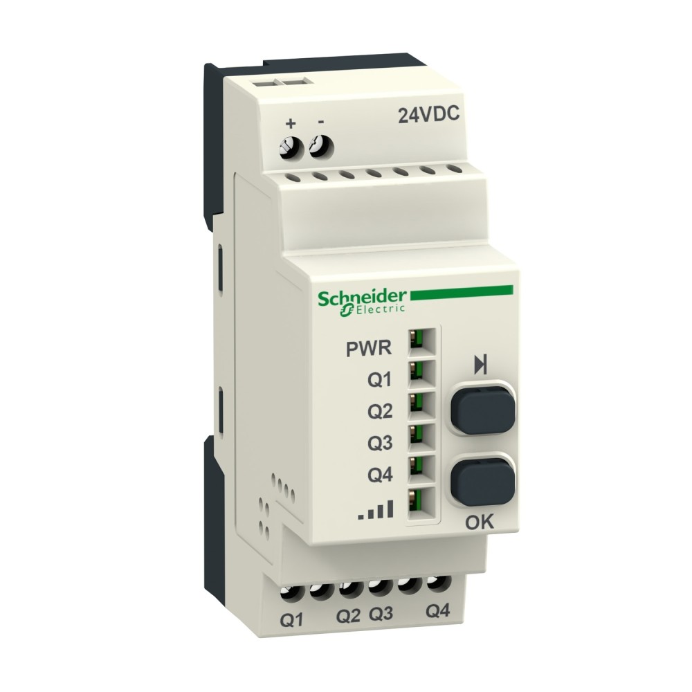 MODULO RECEPTOR PROGRAMABLE 4 PNP 2BOT 6 LED 24VDC HARMONY ZBRRC