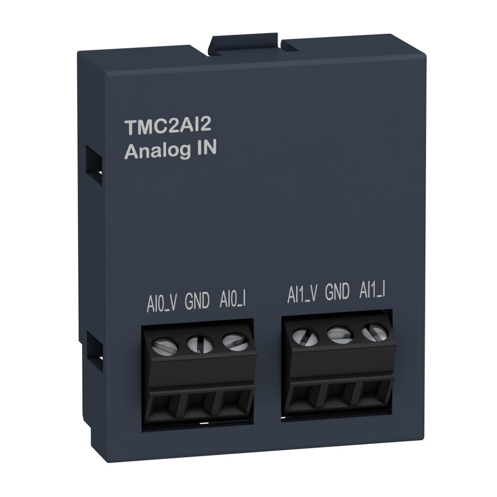 CARTUCHO EXPANSION 0-10VDC 4-20MA C/2 ENT ANALOGICAS MODICON M221 TMC2AI2