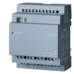 MODULO PLC P/LOGO! DM16 24 8E/8S DIG 24VDC 6ED10551CB100BA2