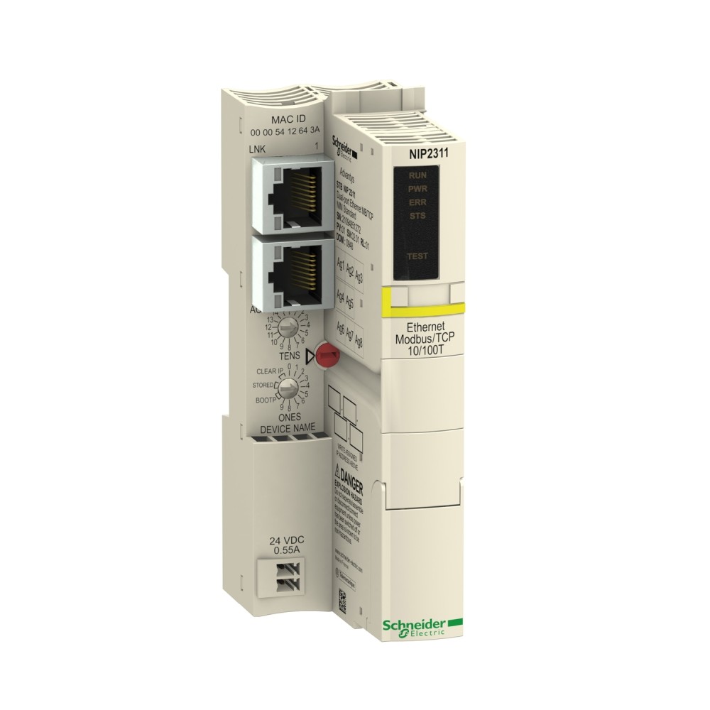 MODULO INTERFAZ ETHERNET/MODBUS 24VDC CONEXION 10...100 MBITS STBNIP2311