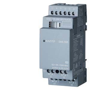 MODULO PLC P/LOGO! DM8 230R 4E/4S DIG 230VAC/DC 6ED10551FB000BA2
