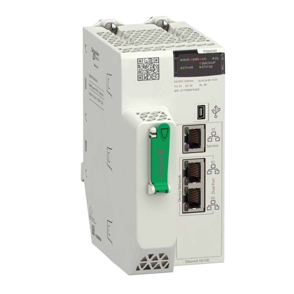 MODULO PROCESADOR ETHERNET NETWORKING 4096IO/1024ES 24VDC BMEP584040