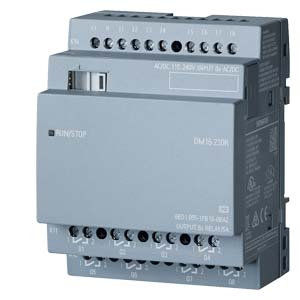 MODULO PLC P/LOGO! DM16 230R 8E/8S DIG 230VAC/DC 6ED10551FB100BA2