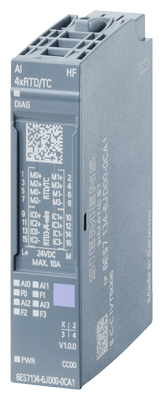 MODULO PLC P/SIMATIC ET 200SP 4E ANALOG 24VDC 4XRTD/TC HIGH FEATURE 6ES71346JD000CA1