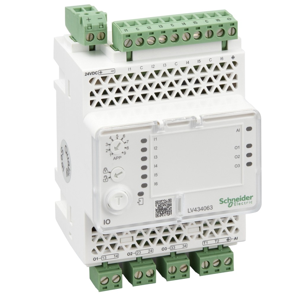MODULO I/O 6ENT/ 3SAL DIG 1ENT ANALOG 24VDC ENERLIN'X LV434063