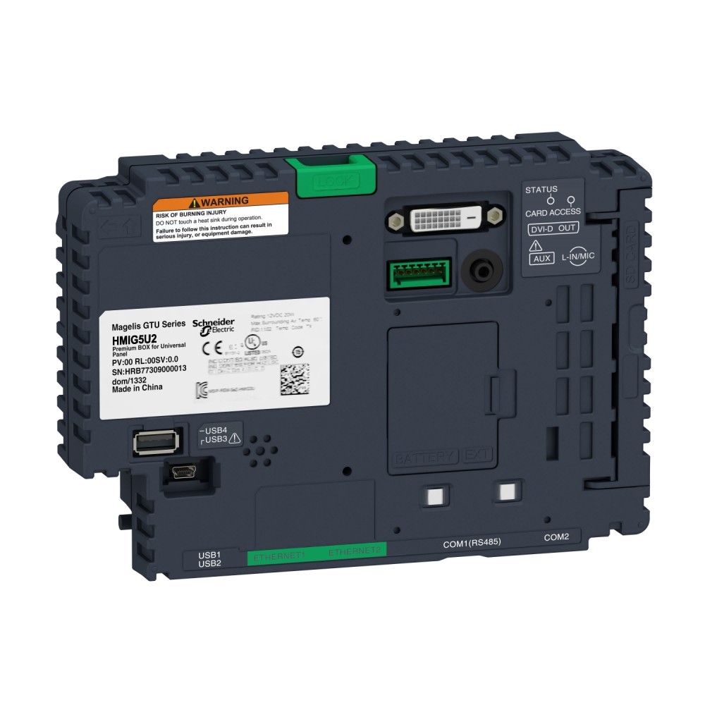 MODULO PROCESADOR 32GB CFASTCARD 12-24VDC ETHERNET HARMONY GTU HMIG5U2