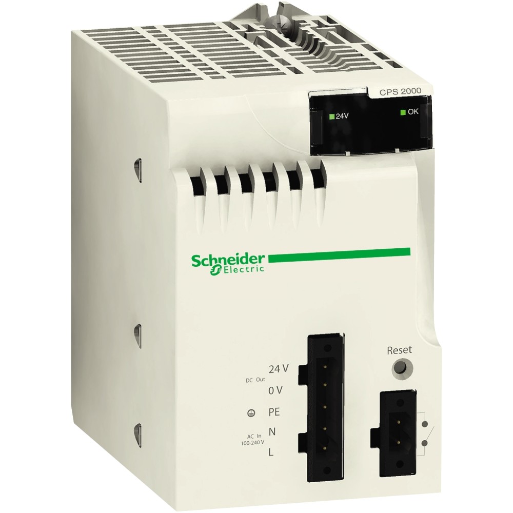 MODULO FUENTE ALIMENTACION PLC 100-240VAC MODICON X80 BMXCPS2000