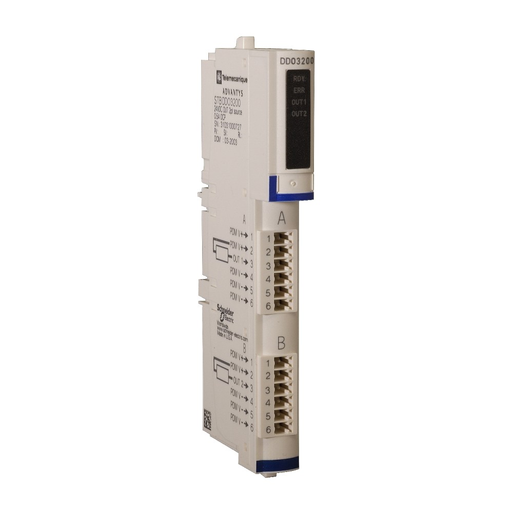 24VDC OUT 2PT SOURCE 0.5A OCP STBDDO3200K