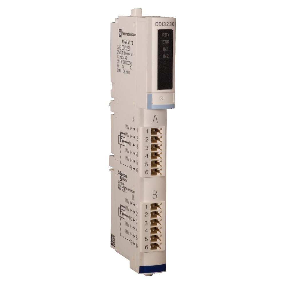 24VDC IN 2PT SINK 4WIRE 0.2MS CFG SCP STBDDI3230K