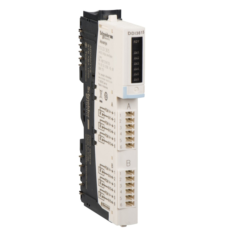 24VDC IN 4PT SINK 3WIRE BASIC STBDDI3425K