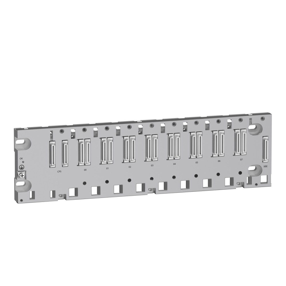 BASTIDOR 8 SLOTS ETHERNET P/RACK MODICON M580 BMEXBP0800