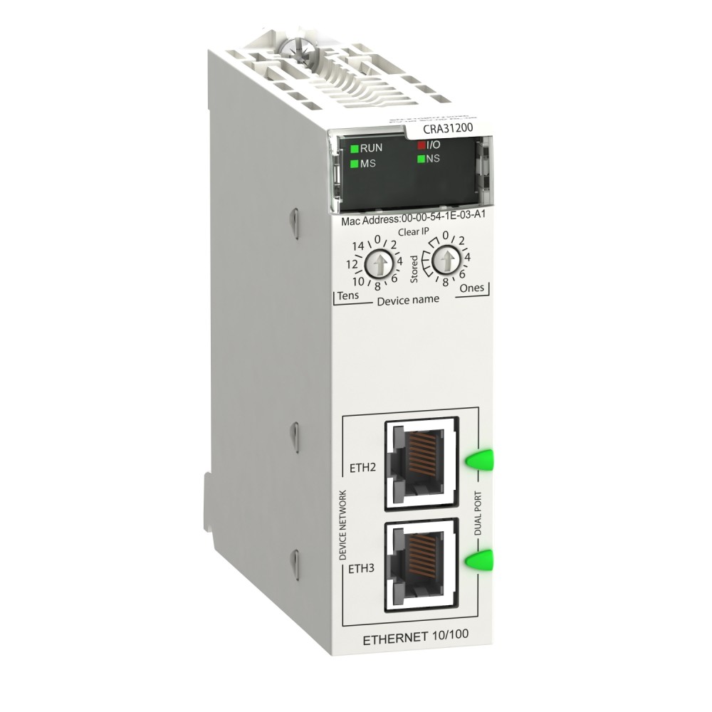 MODULO DE DERIVACION M340 ETHERNET DRP BASICO MODICON BMXCRA31200