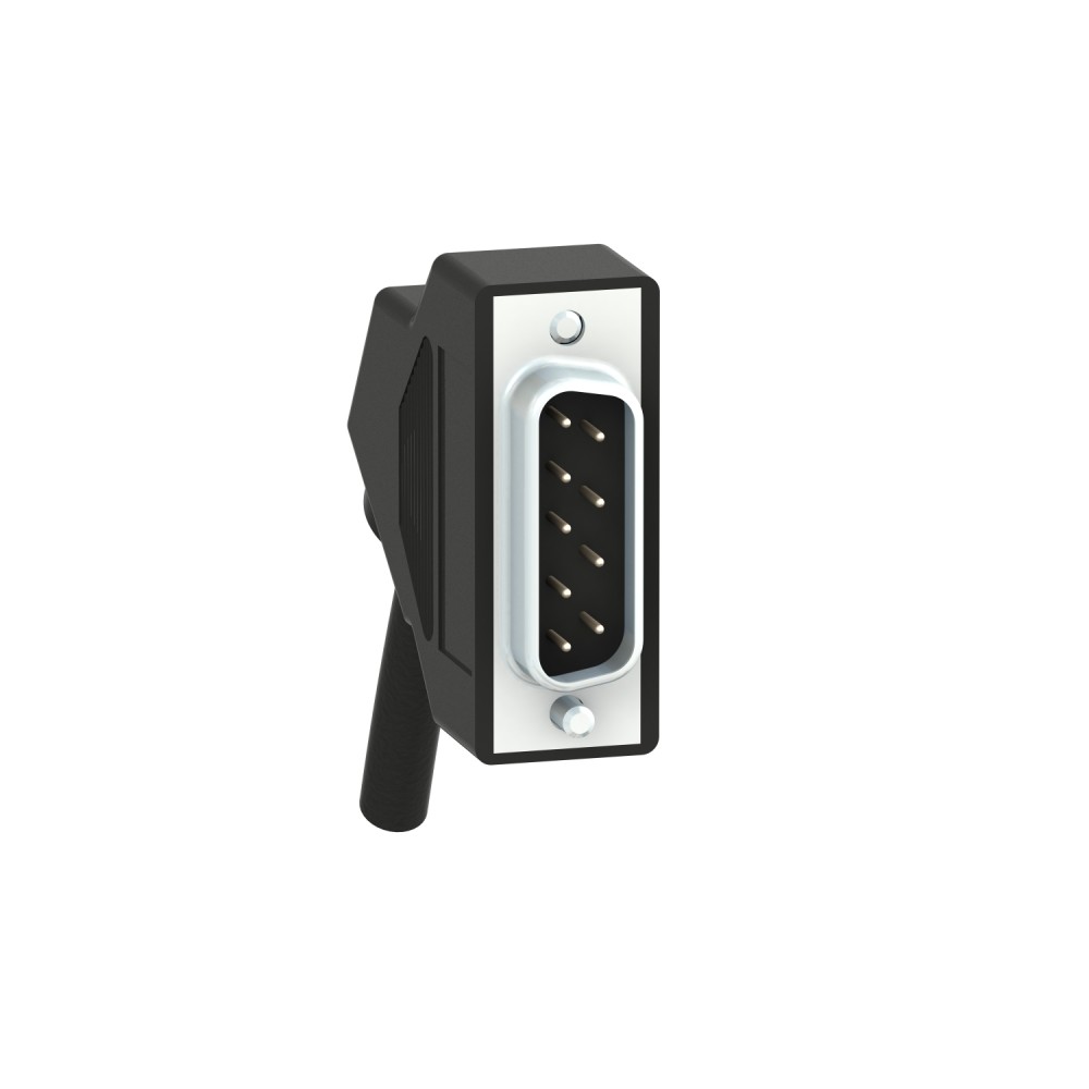 CABLE CONEXION P/RACK C/SUB-D9 3MTS NEGRO MODICON M340 BMXXBC030K