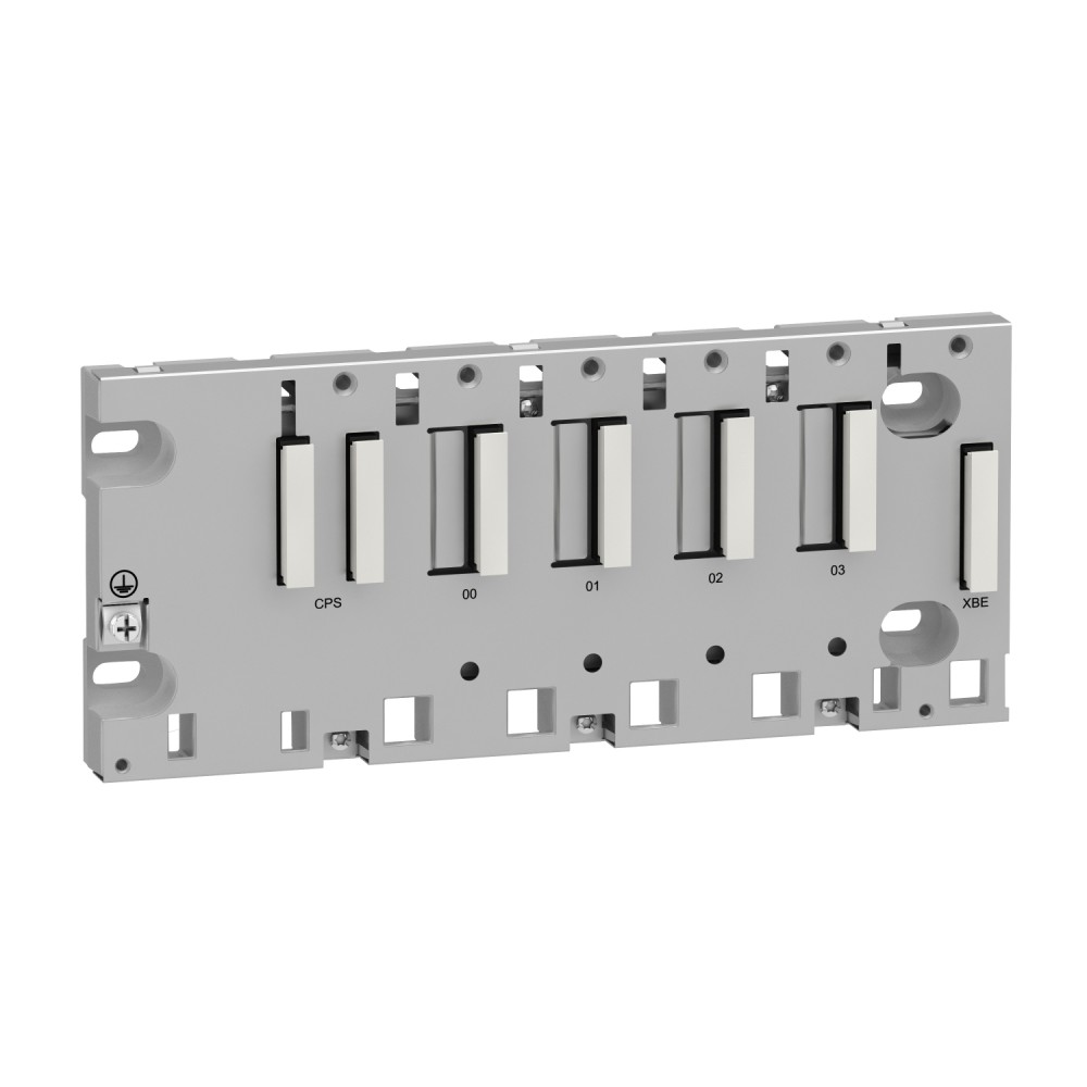 BASTIDOR 4 SLOTS P/RACK MODICON M340 BMXXBP0400