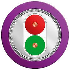 CABLE COMUNICACION BUS 2 HILOS APANTALLADO VIOLETA C/500MTS SIMATIC 6XV18300ET50