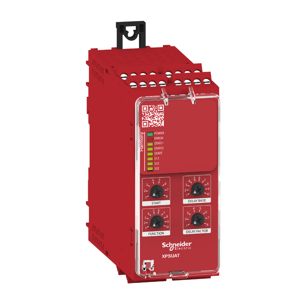 MODULO SEGURIDAD CAT 4 24VAC/DC P/PARADA EMERG HARMONY XPSU XPSUAT13A3AP