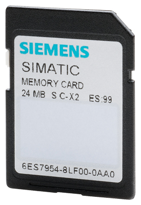 MEMORIA CARD 24 MB P/S7-1X00 CPU/SINAMICS SIMATIC S7 6ES79548LF030AA0