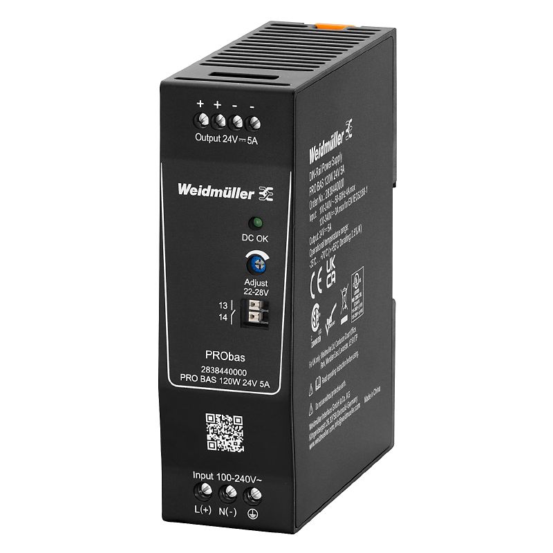 FUENTE ALIMENTACION CONMUTADA 100-240VAC 120W 5A PRO BAS 2838440000