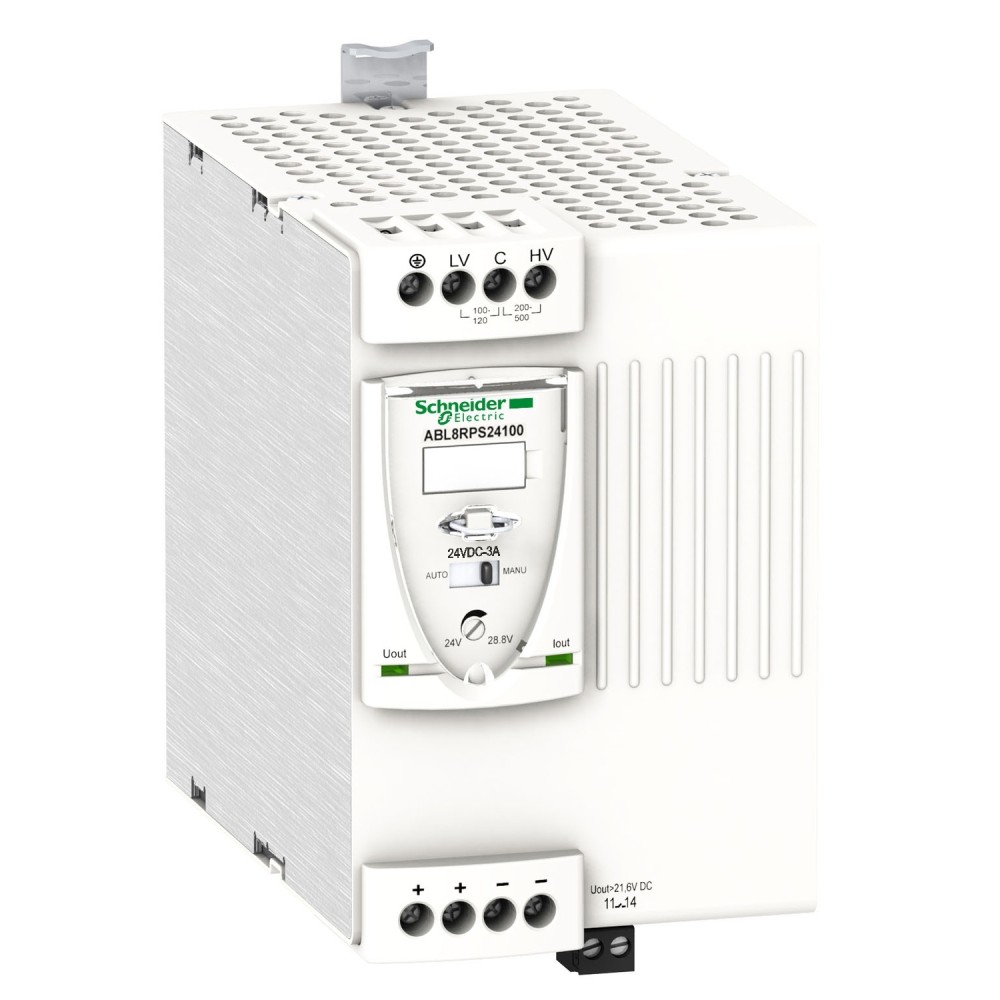 FUENTE ALIMENTACION REGULADA 120-230VAC 240W 10A PHASEO ABL8RPS24100
