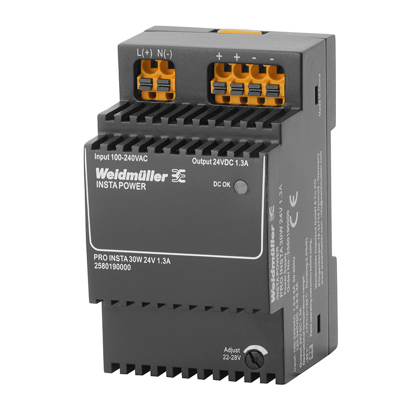 FUENTE ALIMENTACION CONMUTADA 230VAC 30W 1.3A INSTA-POWER 2580190000