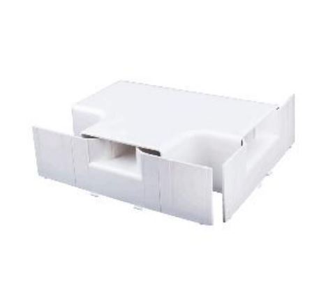 DERIVACION T BLANCO P/CANALETA 60X40MM DXN11104