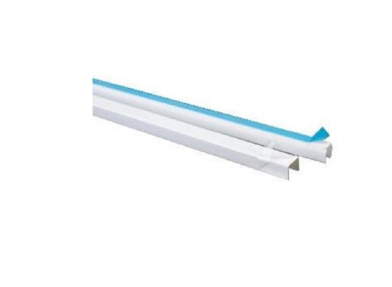 CANALETA C/ADHESIVO PVC BLANCA 10X 10X 2000MM DXN10021