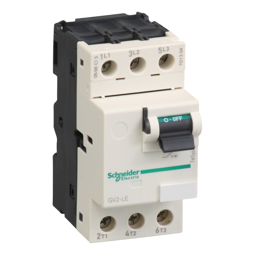 GUARDAMOTOR MAGNETICO 3P 32A 400/415VAC 10KA TESYS GV2LE32