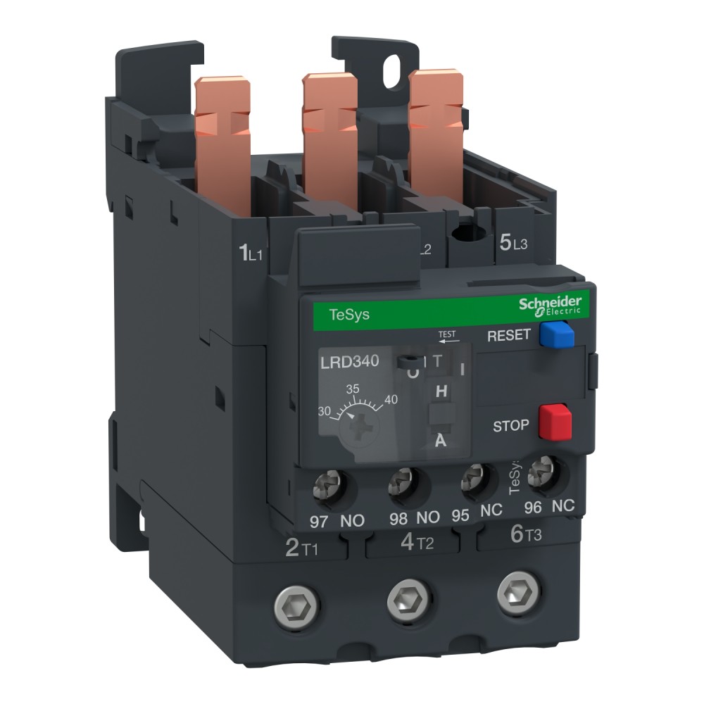 RELE SOBRECARGA TERMICO 30-40A 1NA+1NC TESYS LRD340