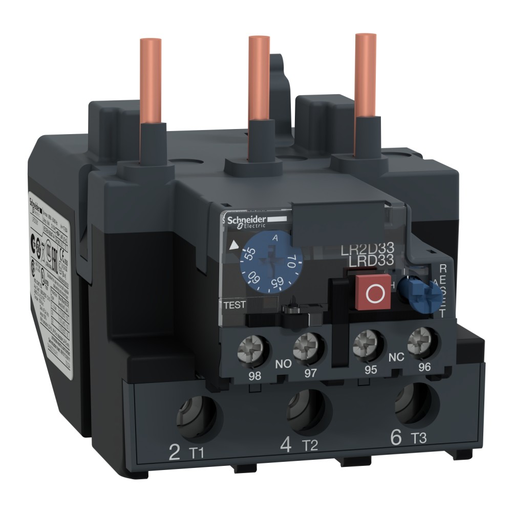 RELE SOBRECARGA TERMICO 55-70A 1NA+1NC TESYS LRD3361