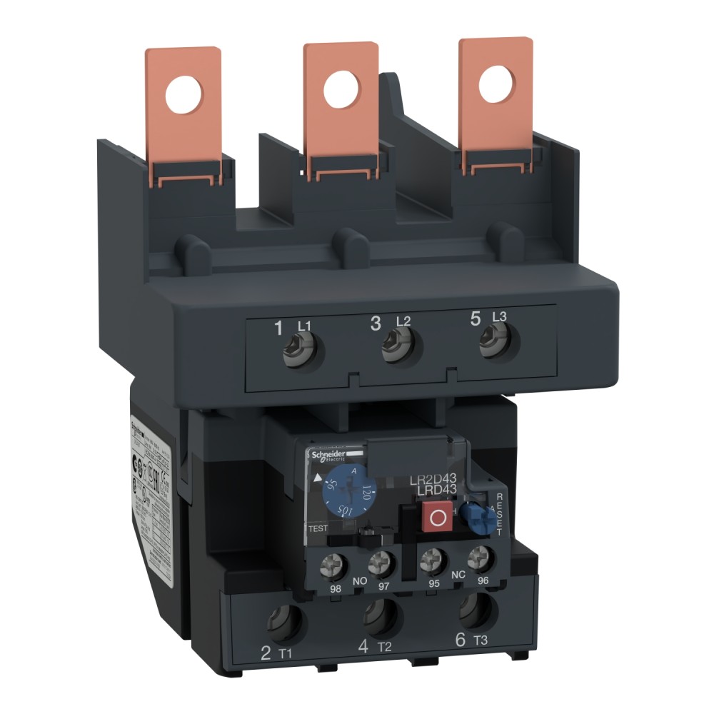 RELE SOBRECARGA TERMICO 95-120A 1NA+1NC TESYS LRD4367