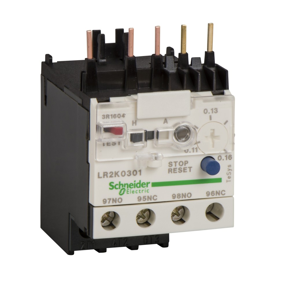 RELE SOBRECARGA TERMICO 1.2-1.8A 1NA+1NC TESYS LR2K0307