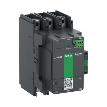 CONTACTOR POTENCIA MAGNETICO 3P 115A AC3 100-250VAC/DC 1NA+1NC TESYSG LC1G115KUEN