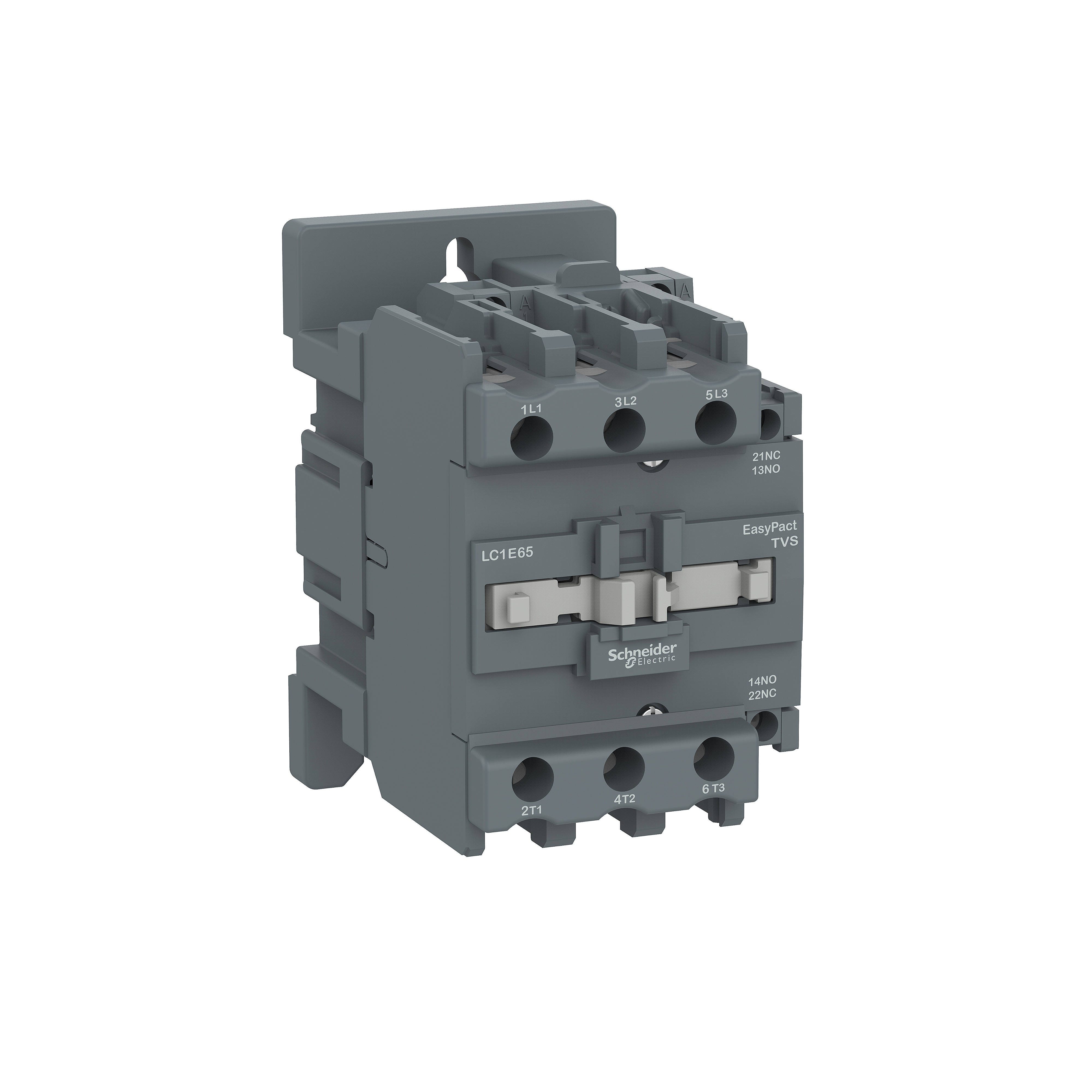 CONTACTOR POTENCIA MAGNETICO 3P 50A AC3 220VAC 1NA+1NC EASYPACT LC1E50M7