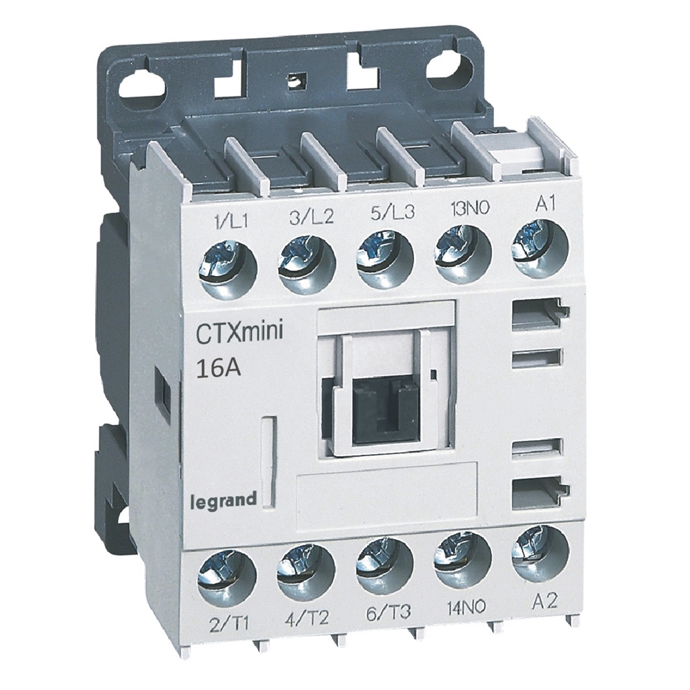 CONTACTOR POTENCIA MAGNETICO 3P 16A AC3 230VAC 1NA CTX3 MINI 417066