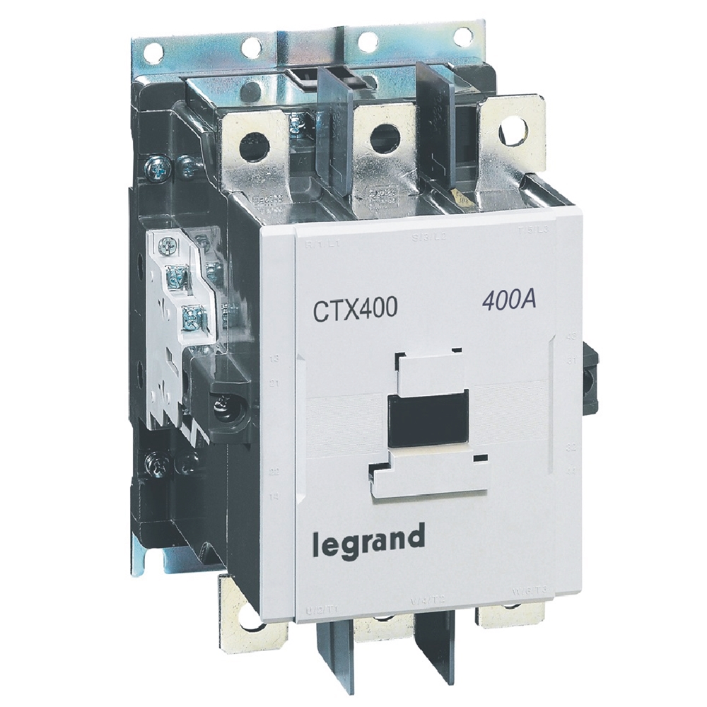 CONTACTOR POTENCIA MAGNETICO 3P 400A AC3 100-240VAC/DC 2NA+2NC CTX3 416326