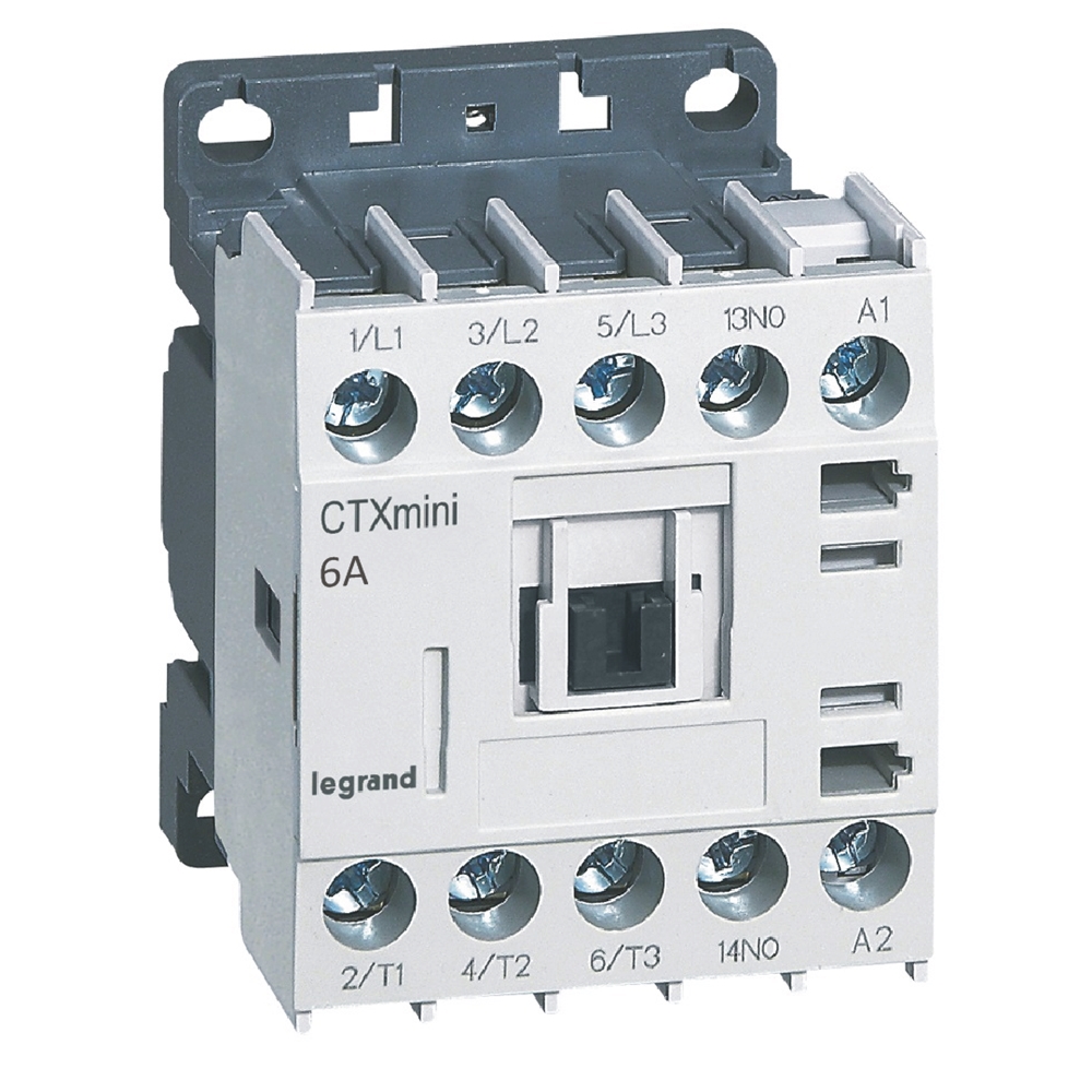 CONTACTOR POTENCIA MAGNETICO 3P 6A AC3 230V 1NA CTX3 417006