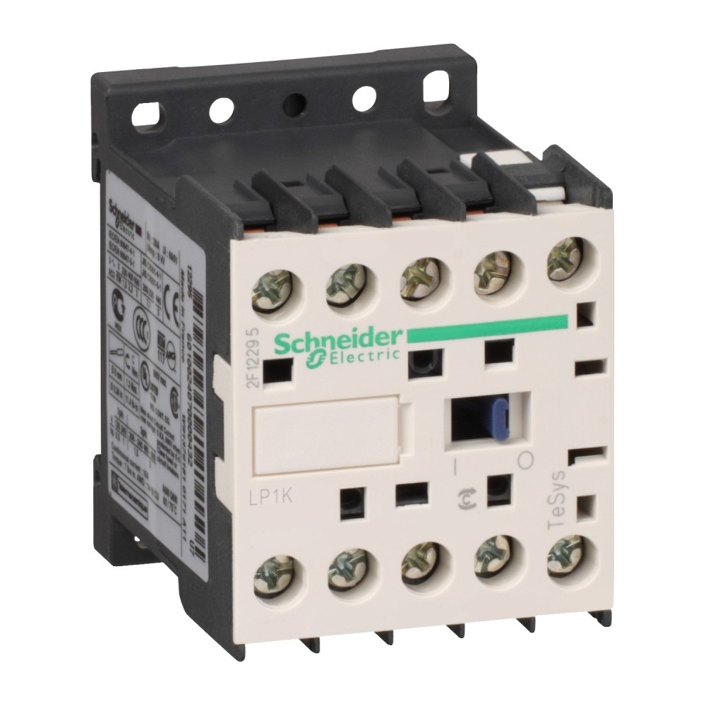 CONTACTOR POTENCIA MAGNETICO 3P 9A AC3 24VDC 1NA TESYS LP1K0910BD