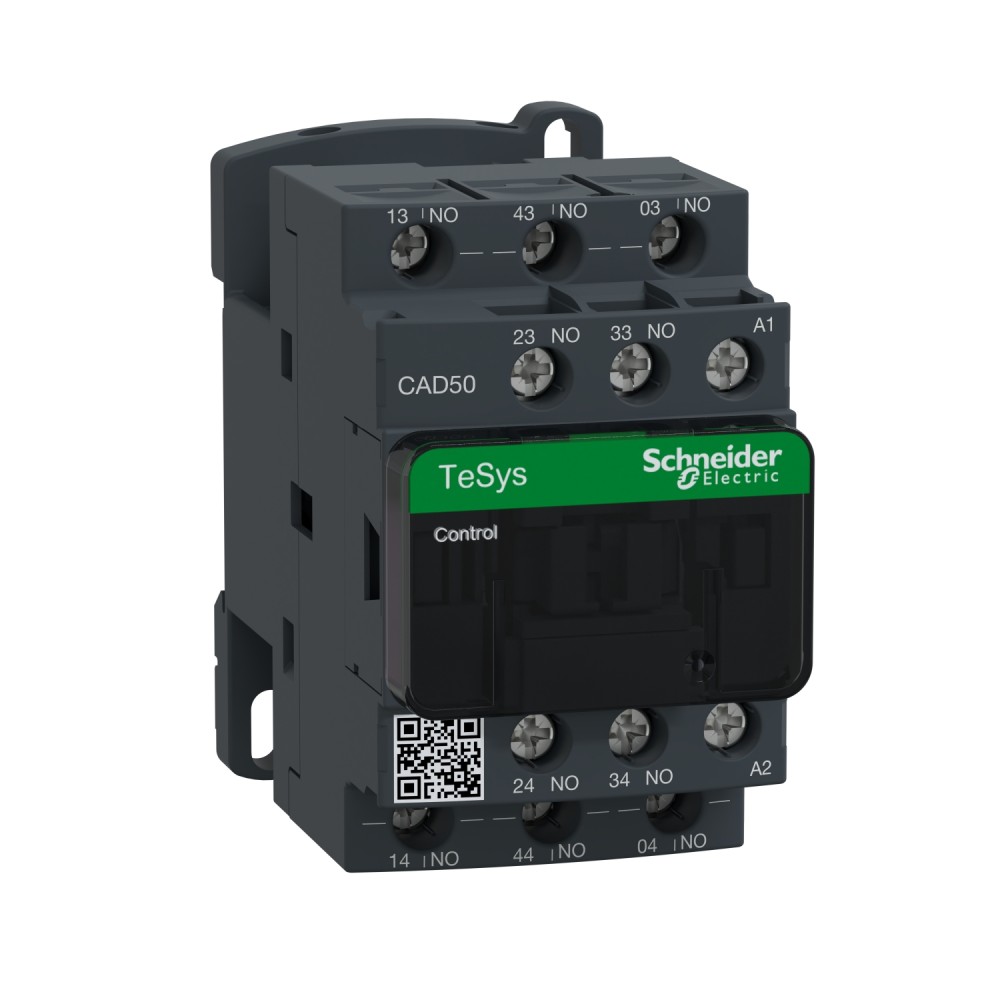 CONTACTOR AUXILIAR 10A 220VAC 3NA+2NC TESYS CAD32M7