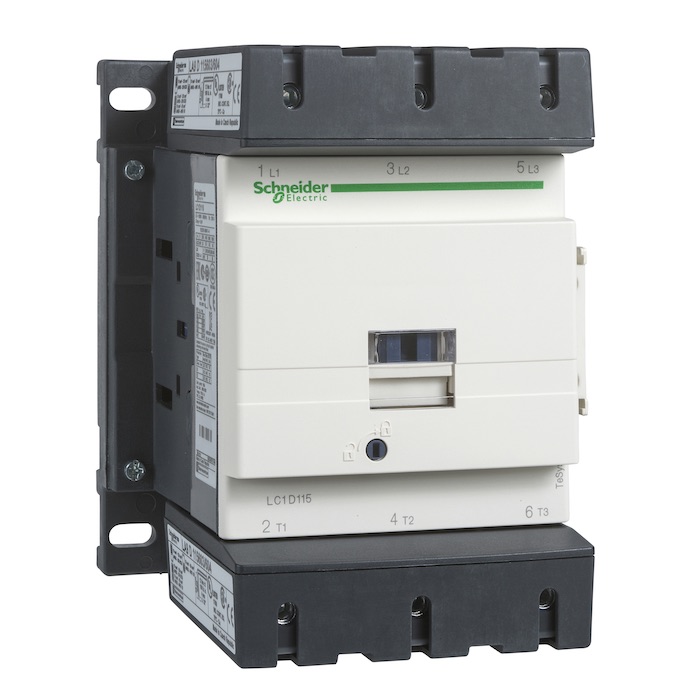 CONTACTOR POTENCIA MAGNETICO 3P 115A AC3 48V 1NA+1NC TESYS LC1D115E7