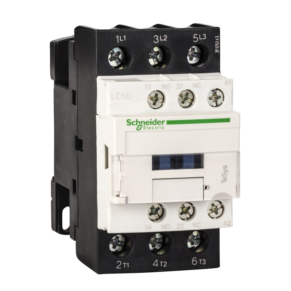 CONTACTOR POTENCIA MAGNETICO 3P 32A AC3 380VAC 1NA+1NC TESYS LC1D32Q7