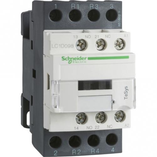 CONTACTOR POTENCIA MAGNETICO 4P 25A AC1 110VAC 1NA+1NC TESYS LC1D258F7