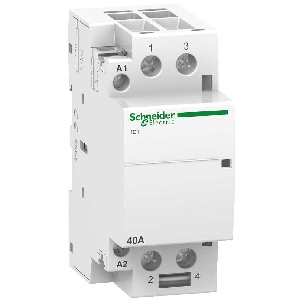 CONTACTOR POTENCIA MAGNETICO 2P 40A AC3 220-240V 2NA ACTI 9 ICT A9C20642