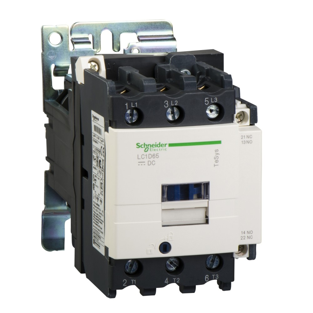 CONTACTOR POTENCIA MAGNETICO 3P 95A AC3 24VDC 1NA+1NC TESYS LC1D95BD