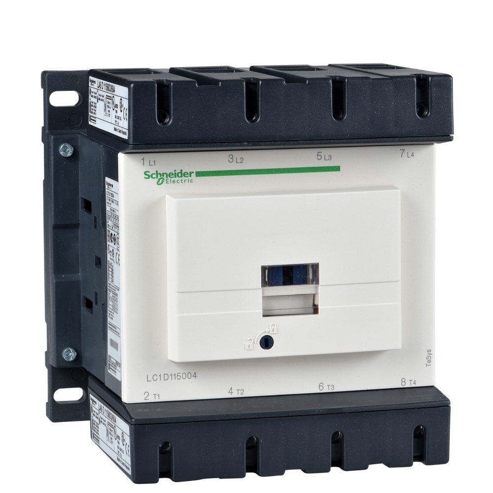 CONTACTOR POTENCIA MAGNETICO 4P 200A AC1 220VAC 4NA TESYS LC1D115004M7