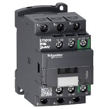 CONTACTOR POTENCIA MAGNETICO 3P 18A AC3 440VAC 1NA+1NC TESYS LC1D18BNE