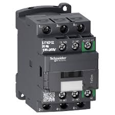 CONTACTOR POTENCIA MAGNETICO 3P 12A AC3 100-250VAC/DC 1NA+1NC TESYS LC1D12KUE