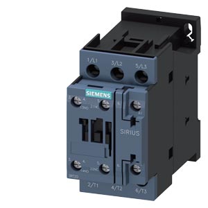 CONTACTOR POTENCIA MAGNETICO 3P 38A AC3 400VAC S0 1NA+1NC SIRIUS 3RT2028-1AV00